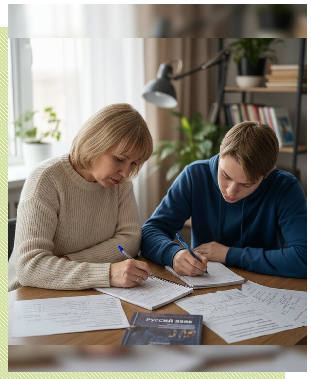 Репетитор по русскому языку для школьников 8 класса в Кулебаках